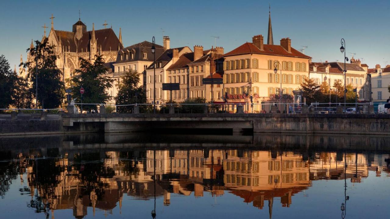 Charmant studio à quelques pas du centre-ville Troyes Esterno foto